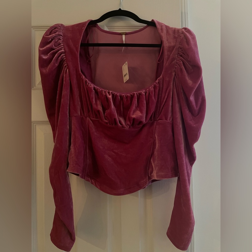 Free People Hold Me Top in Pink/Rose